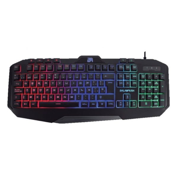 Teclado Gamer Balam Rush Gunfire Alámbrico Usb Multimedia Led - BR-929639