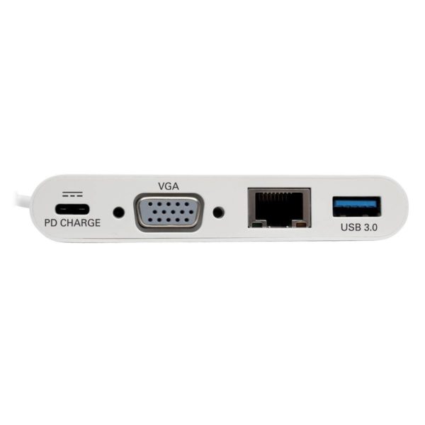 Tripp Lite U444 06N Vgu C Adaptador Multipuerto Usb C, Vga, Puerto Usb A, Gbe, Carga Pd, Blanco - U444-06N-VGU-C - Image 3