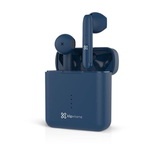 Auriculares Klip Xtreme TwinTouch - Inalámbrico - Bluetooth - Azul - KTE-010BL