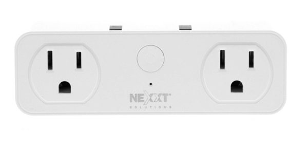 Enchufe Inteligente Nexxt NHP-D610 - Wi-Fi - 2 Conectores - 2 Puertos USB - Control de Voz - NHP-D610