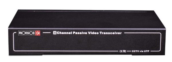 Transceptor Provision-ISR - 4 Canales - 4MP - Pasivo - BNC - PTR-401V-HD - Imagen 2