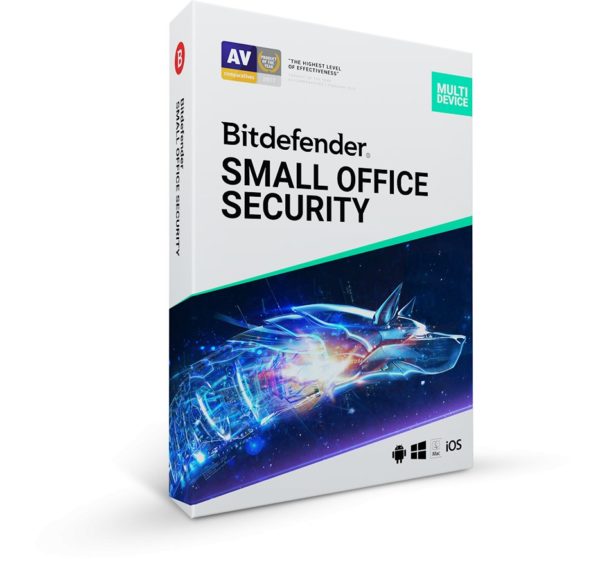 Antivirus Bitdefender Small Office Security - 20 Dispositivos - 1 Servidor - 1 Consola Cloud - 1 Año - TMBD-354