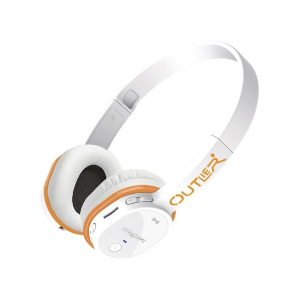 Audífonos Creative Outlier White - Inalámbrico - Bluetooth - Micrófono - Blanco - 51EF0690AA007