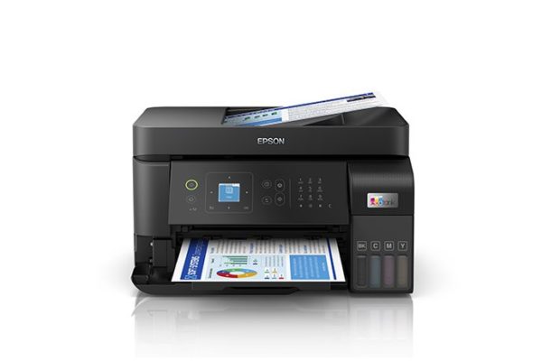 Impresora Epson EcoTank L5590 - 33ppm Negro - 20ppm Color - Tinta Continua - Wi-Fi - Ethernet - USB - C11CK57301