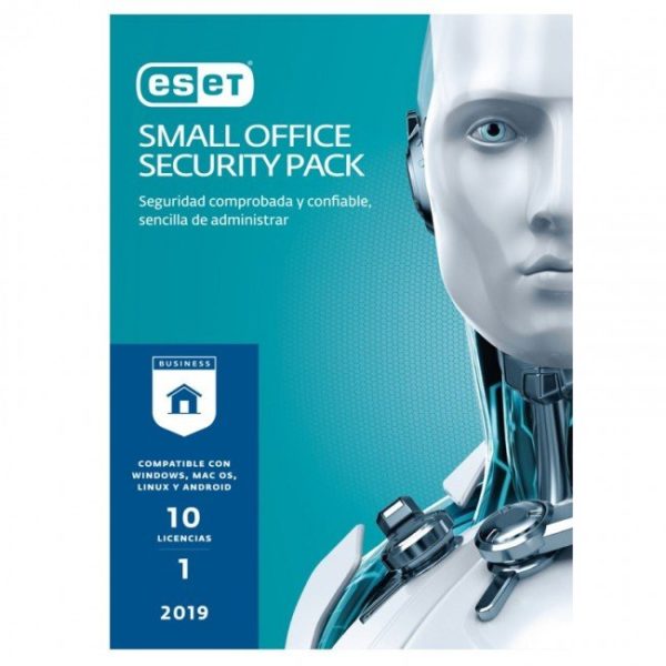 Antivirus ESET Small Office Security Pack - 10 Licencias - 1 Año - SO1019