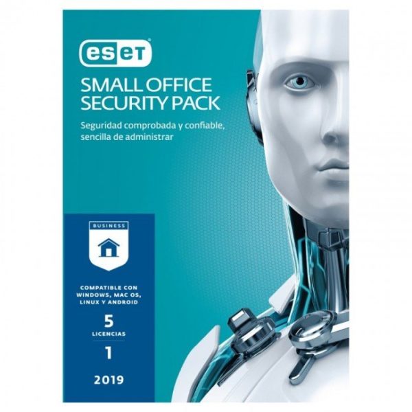 Antivirus ESET Small Office Security Pack - 5 Licencias - 1 Año - SO519