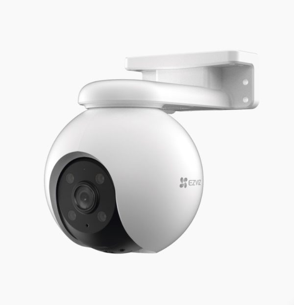 Cámara IP Ezviz H8 Pro 2k - 3MP - Domo - Lente 2.8mm - IR 30M - Wi-Fi  - CS-H8-2K