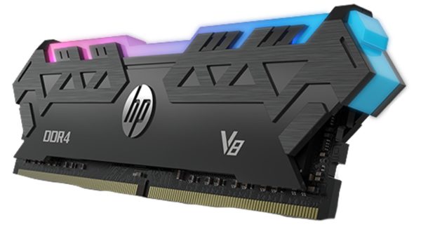 Memoria RAM HP V8 RGB - DDR4 - 16GB - 3600MHz - 7EH93AA