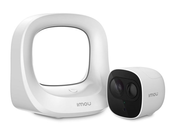 Kit Imou Cell Pro Kit - 1 Cámaras - 2MP - 2.8mm - Wi-Fi - Batería Recargable - IP65 - Estación Base - Kit-WA1001-300/1-B26EN