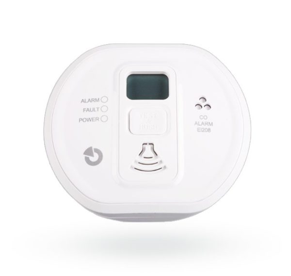 Detector Autónomo de Gas Jablotron EI208DW - Con Pantalla - Detecta Monóxido de Carbono - EI208DW