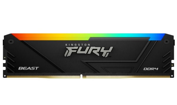 Memoria RAM Kingson FURY Beast - DDR4 - 16GB (2x8GB) - 3600MHz - DIMM - Para PC - KF436C17BB2AK2/16