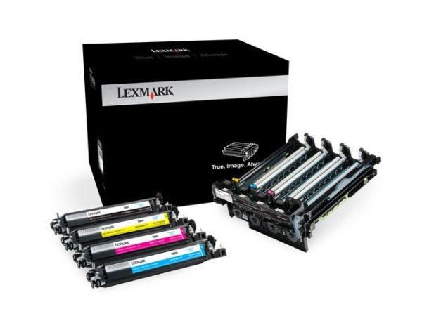 Kit de Unidad de Imágen Lexmark 70C0Z50 - Láser Color - 40,000 Páginas - Captura de Imágen Negro/Color - Cuatro Colores - 70C0Z50