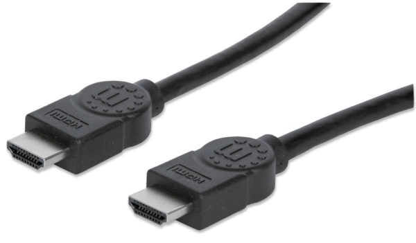 Cable HDMI Manhattan - Macho/Macho - 3m - Negro - En Bolsa - 306126