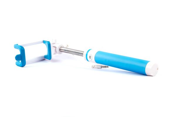 Selfie stick Naceb - 74 CM - 3.5 mm - Azul  - NA-595AZ - Imagen 2