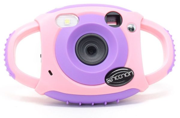 Cámara Digital Infantil Necnon NCD-KIDSCAM-RS - 1.77" - 8MP - 1920 x 1080 - 600 mAh - Rosa con Morado - NCD-KIDSCAM-RS