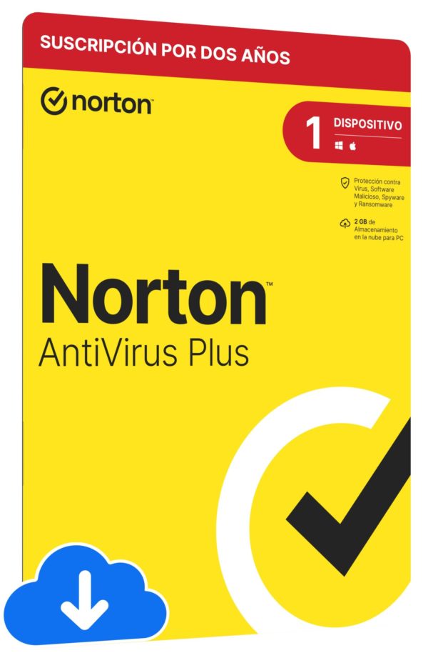 Antivirus Norton Plus - 1 Dispositivo - 2 Años - 21416076