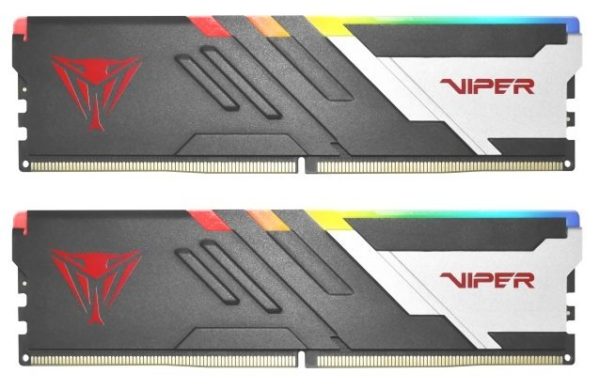 Memoria RAM PATRIOT Viper Venom RGB - DDR5 - 32GB (2x 16GB) - 5600MHz - UDIMM - Para PC - PVVR532G560C36K