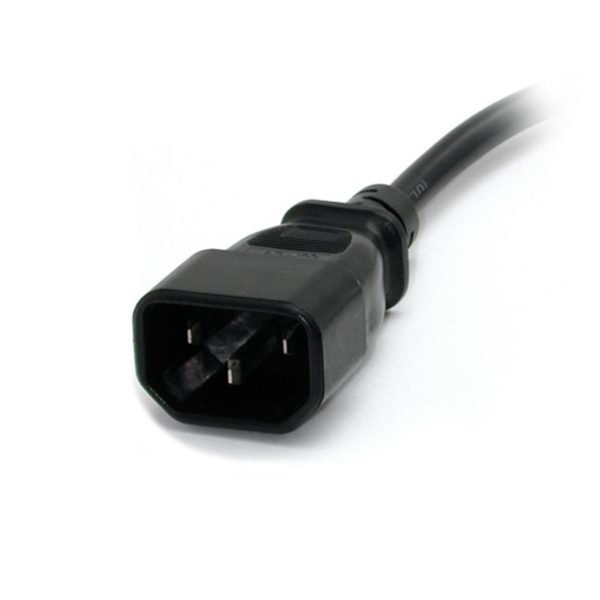 Cable StarTech.com de Alimentacion C14 a Nema 5-15R - para Computadora - 30cm - PAC100 - Image 2