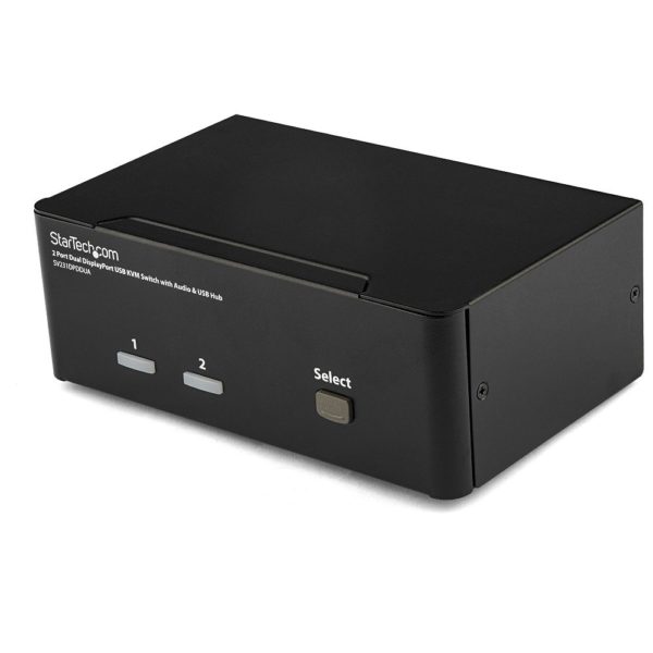 KVM StarTech.com - DisplayPort - USB - 3.5mm - SV231DPDDUA