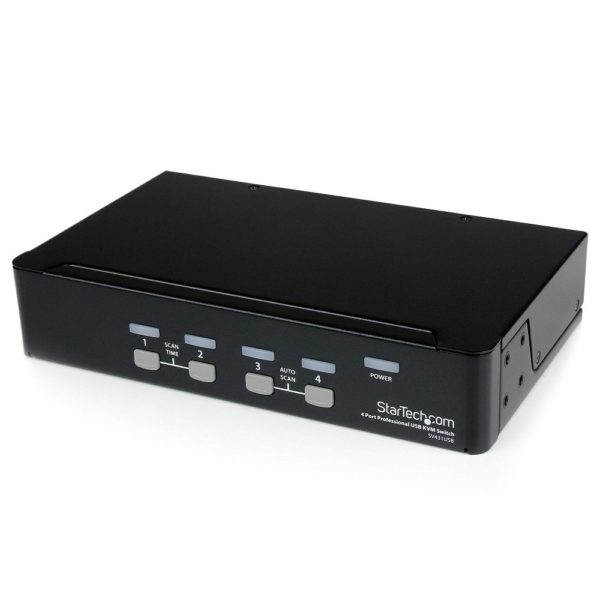 KVM StarTech.com - 4 Puertos VGA - USB - SV431USB