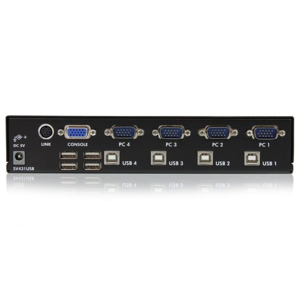 KVM StarTech.com - 4 Puertos VGA - USB - SV431USB - Imagen 2