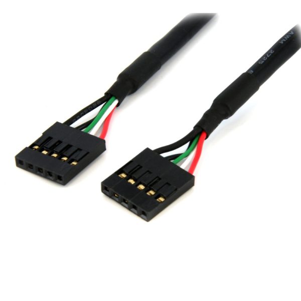 Cable de Extensión StarTech.com - IDC - 5 Pines - 60 cm - USBINT5PIN24