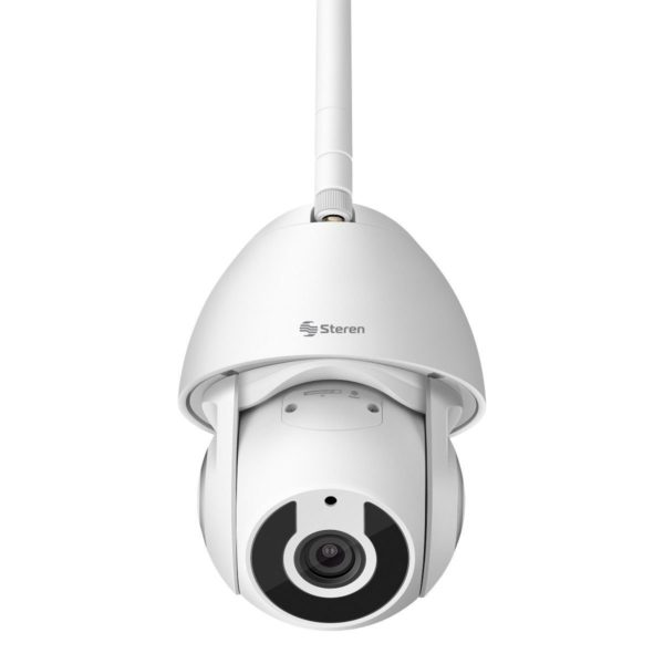 Cámara de Seguridad Steren CCTV-235 - 1080p - Domo - FHD - Robotizada - Wi-Fi - Ethernet - Exterior - CCTV-235