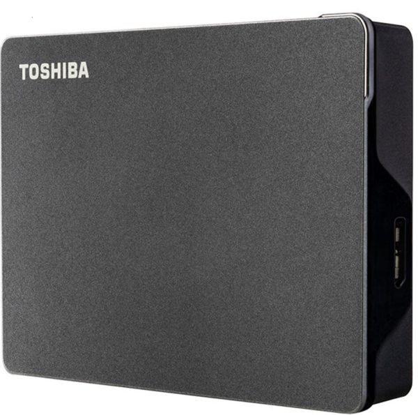 Disco Duro Externo Toshiba Canvio Gaming - 2.5" - 4TB - USB - Windows/Mac - Negro - HDTX140XK3CA