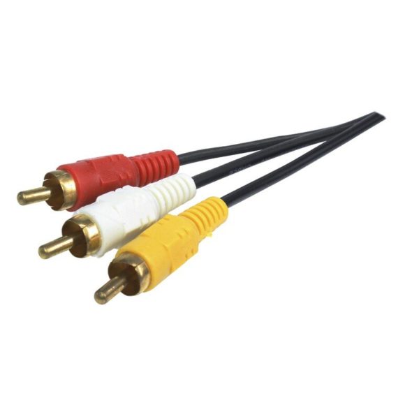 Cable XCase RCA - 0.5M - Macho a Macho  - RCACA3M5