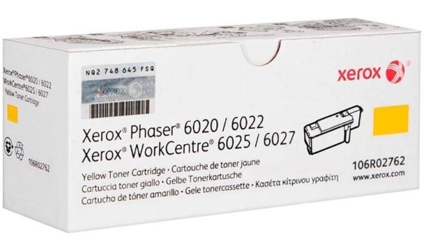 Tóner Xerox 106R02762 - Amarillo - 106R02762