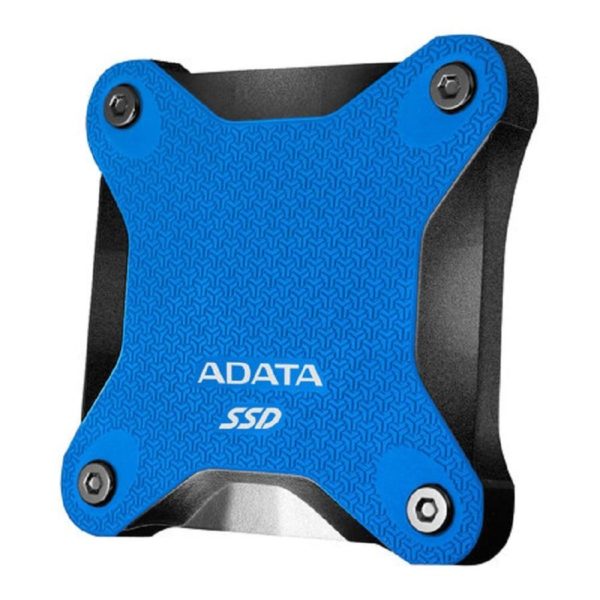 Unidad De Estado Sólido Externo Adata Sd600Q 240Gb Usb 3.1 Azul - ASD600Q-240GU31-CBL
