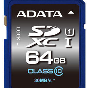 Memoria Sdxc Adata 64Gb Clase 10 Uhs I - ASDX64GUICL10-R