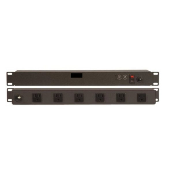 PDU Belden - 6 Contactos - NEMA 5-15R - Monofásico - 120V - 15A - 9BF1-061002
