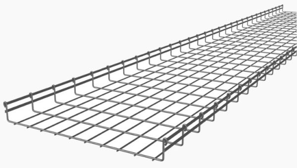 Charola Charofil - Tipo Malla - 54mm x 500mm x 3m - Acabado Electro Zinc - CH-54-500EZ