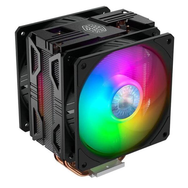 Disipador Cooler Master Hyper 212 - 4-Pines - 650 a 1800 RPM - ARGB - Negro - RR-212TK-18PA-R1