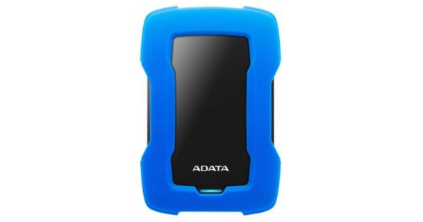 Disco Duro Adata Ahd330 1Tu31 Cbl Slim Azul Usb3.1 Carcasa De Silicona - HD330BL-1TB