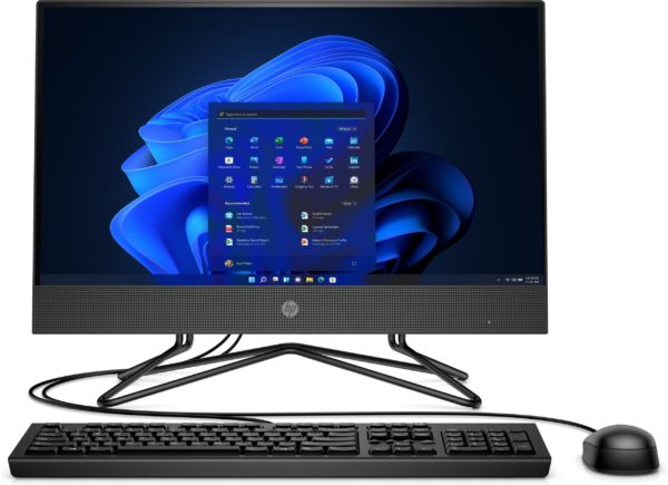 All In One HP 205 G8 - 23.8" - AMD Ryzen 3 5300U - 8GB - 256GB SSD - Windows 11 Pro - 6H7E8LT