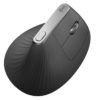 Mouse Logitech Mx Vertical - Inalámbrico - USB - 4 Botones - Gris - 910-005447