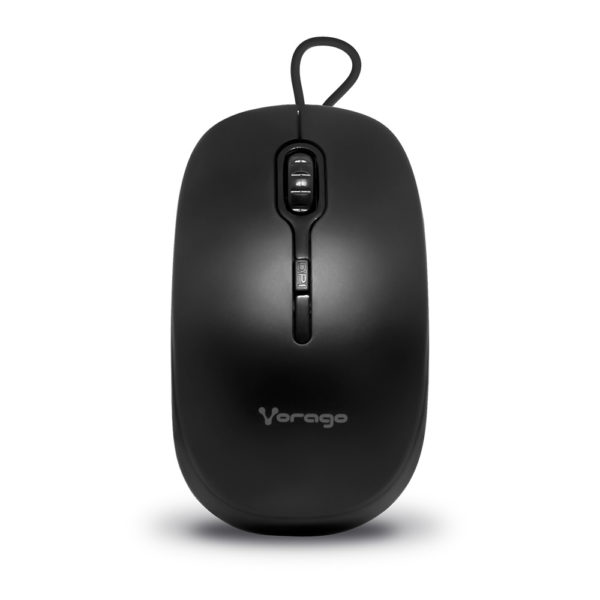 Mouse Vorago Mo 100 Negro Optico Alambrico Usb 800 / 1,200 Dpis - VOR-MO-100