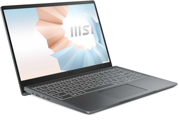 Laptop MSI Modern 14 B11MOU - 14" - Intel Core i7-1195G7 - 8GB - 512GB SSD - Windows 11 Home - Modern 14 B11MOU-1040MX