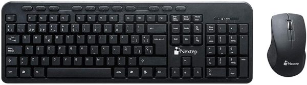 Kit de Teclado y Mouse Nextep NE-415 - Inalámbrico - USB - NE-415