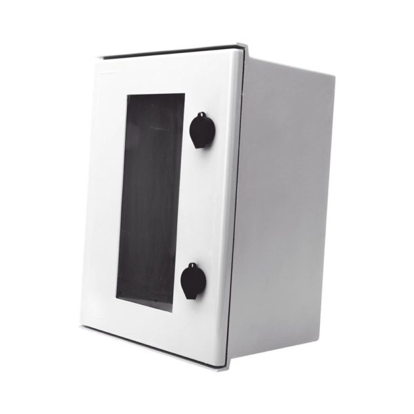Gabinete PRECISION PST-3040-20PT - Poliéster - 300 x 400 x 200 mm - Puerta Transparente - IP65 - PST-3040-20PT