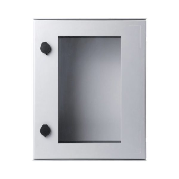 Gabinete PRECISION PST-4050-20PT - Poliéster - 400 x 500 x 200 mm - Puerta Transparente - IP65 - PST-4050-20PT