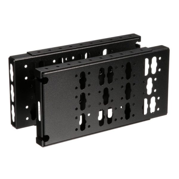 Kit de Soportes Panduit R2PPDUB - Racks de 2 o 4 Postes - Para Instalación de PDUs Verticales - Negro - R2PPDUB