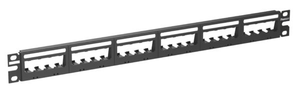 Panel de Parcheo Panduit - 1U - 24 Puertos - Plano - Sin Blindaje - UICMPP24BLY
