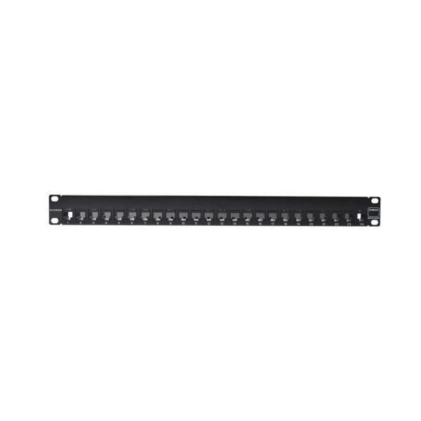 Panel de Parcheo SIEMON - Cat6a - 24 Puertos - Blindado - ZS-PNL-24E