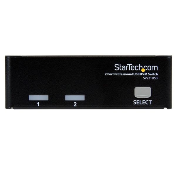 KVM StarTech.com - 3 Puertos VGA - 3x USB-A - 2x USB-B - SV231USB - Imagen 3