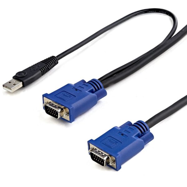 Cable KVM StarTech.com - VGA a VGA - USB - 4.5M - SVECONUS15