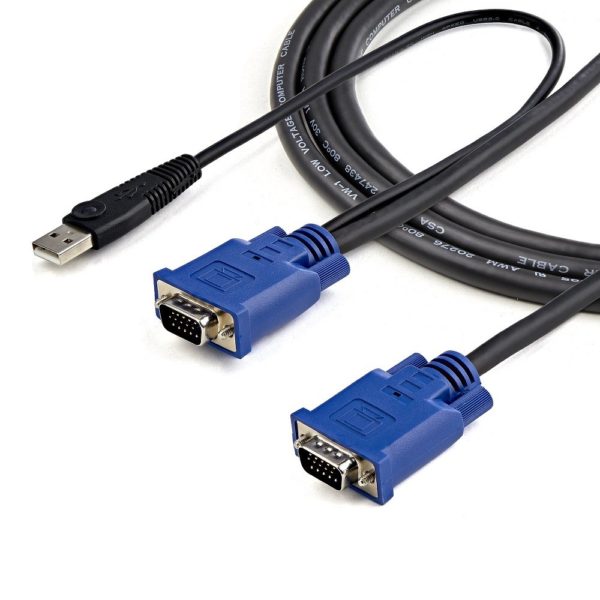Cable KVM StarTech.com - VGA a VGA - USB - 4.5M - SVECONUS15 - Imagen 2