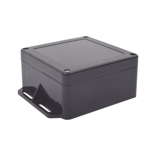 Gabinete txPRO TXG-0152-BK - Plástico - 120 x 120 x 60 mm - Cierre por Tornillos - Exterior - Negro - TXG-0152-BK